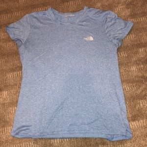 Blue north face T-shirt